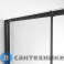 картинка Душевое ограждение Niagara NG-84-9AB-A90B-34 (90*90*195) квадрат, раздвижн., черный матовый, стекло прозрачн., без поддона