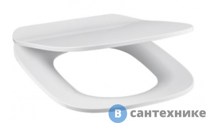 картинка Сиденье Roca 8019D2003 для унитаза DEBBA тонкое, с микр. (белый)