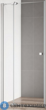 картинка Душевая дверь Cezares VALVOLA-B-1-100-C-Cr (1000x1950)