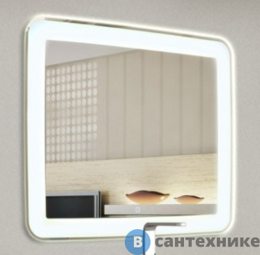 картинка Зеркало с подсветкой Art & MAX Latina 1000x800 AM-Lat-1000-800-DS-F