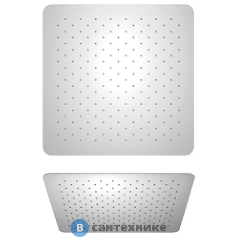 Верхний душ Paini 50CR759UPQ25E квадратный, 250 мм, хром