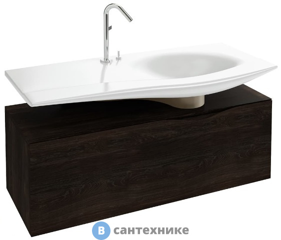 Тумба под раковину Jacob Delafon STILLNESS EB2000-P7 натуральный темный дуб (121x45х40)