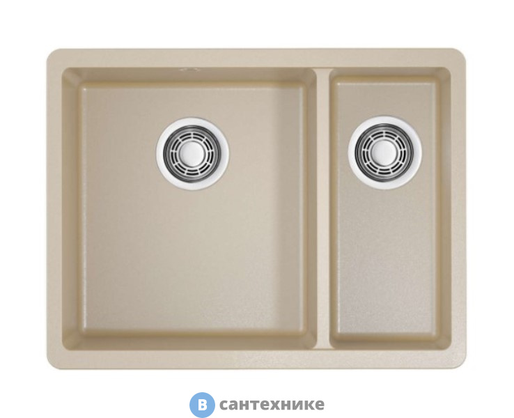 Кухонная мойка OMOIKIRI Kata-55-2-U-SA, бежевый (4993421)