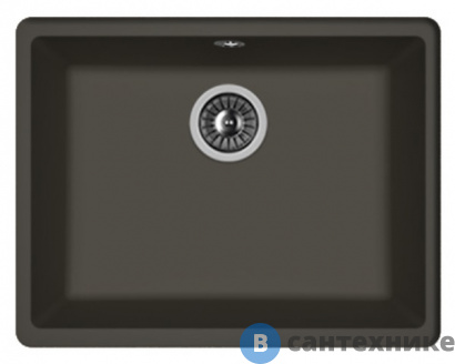 картинка Кухонная мойка FLORENTINA Вега 500, антрацит FS (22.320.D0500.302)