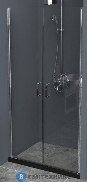 Душевая дверь BelBagno UNO-B-2-70-P-Cr 700x1900