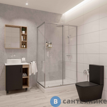 картинка Душевое ограждение Niagara NG-6612-08 (120*80*195) прямоугольник, двери раздвижные (661208123)