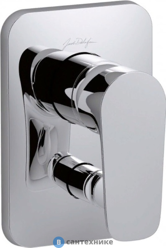 Смеситель Jacob Delafon ALEO E98717-CP встраиваемый, на 2 выхода (хром)