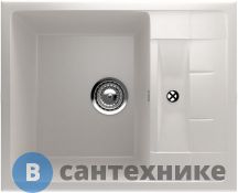 Кухонная мойка Ulgran U-207-331 белый 610х495