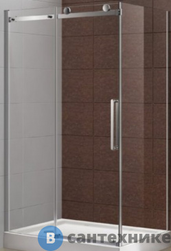 картинка Душевой уголок Cezares STYLUS-O-M-AH-1-120/80-C-Cr без поддона
