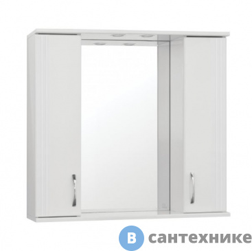 картинка Зеркало-шкаф Style line Панда 800/С (4650134470437)