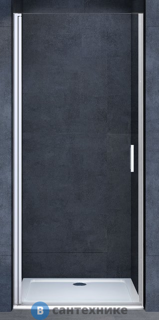 Душевая дверь Vincea Alpha VDP-3AL700CL 700x1950, хром, стекло прозрачное (VDP-3AL700CL)