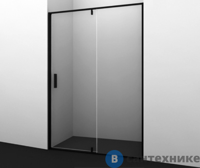 картинка Душевая дверь WasserKRAFT Elbe 74P05, распашная, универсальная