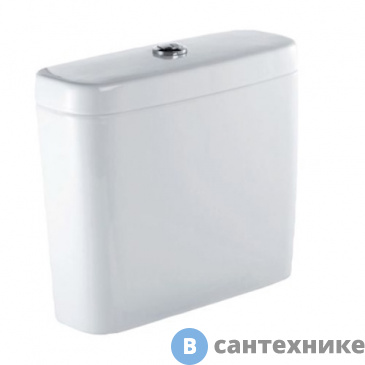 картинка Бачок Jacob Delafon E4740-00 ODEON UP 3/6 л ниж. (бел)