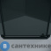 картинка Душевое ограждение Grossman Pragma 302.K33.03.9090.21.10 (90*90*195) трапеция, распашн, черн. матов, стекло тонирова, без поддона