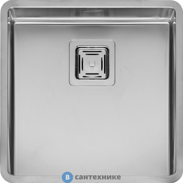 Кухонная мойка Reginox Texas 40x40  Cuadrat LUX 3,5" (c/box) radius 10 (44235)