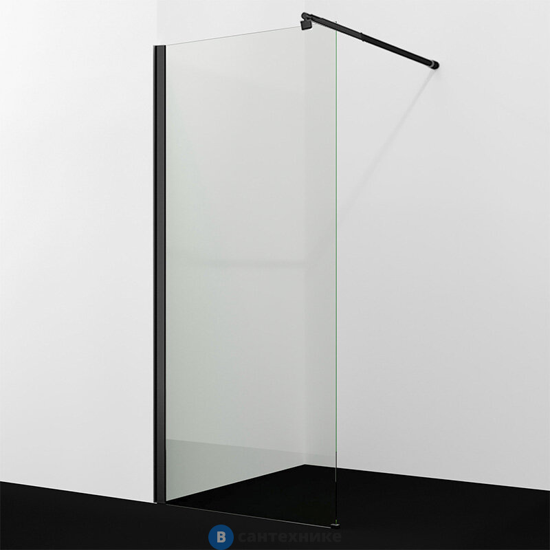 Душевая перегородка WasserKRAFT Rur 30W44MB 1000х2000 мм