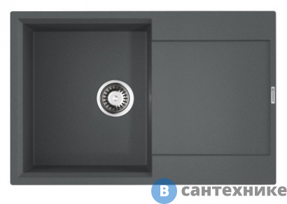 картинка Кухонная мойка OMOIKIRI Daisen 78T-GR grey (4993584)