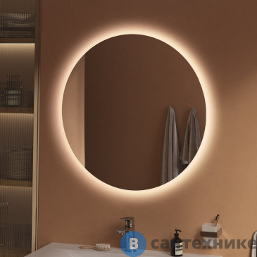картинка Зеркало BelBagno с интерьерной подсветкой SPC-INT-1000-LED, без выключателя, 12V, 220-240V, 1000x30