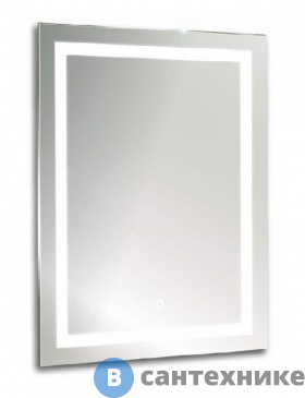 картинка Зеркало AZARIO РИГА 600*800 сенсор выкл (ФР-00001378)