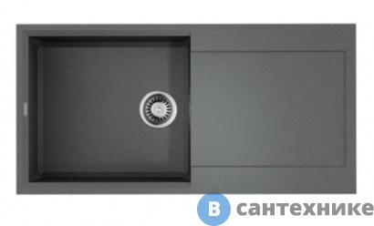 картинка Кухонная мойка OMOIKIRI Sakaime 100-GR grey (4993561)