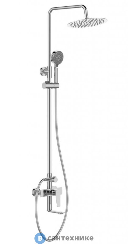 Душевая стойка BelBagno ANCONA-VSCM-CRM хром