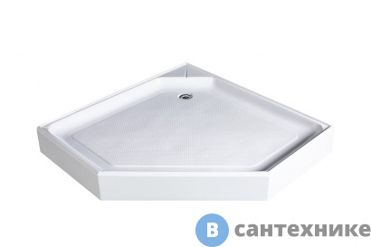 картинка Душевой поддон WEMOR 100/14 P пятиугольный 1000*1000*140 мм (10000003090)