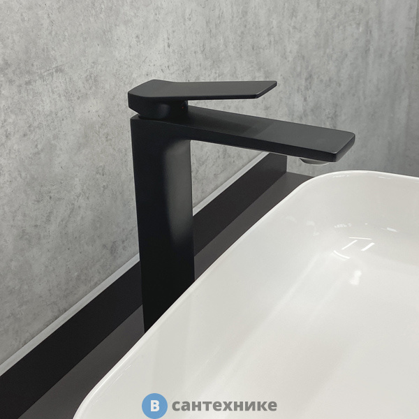 Смеситель Comforty FC071B-CMT для раковины, чёрный матовый