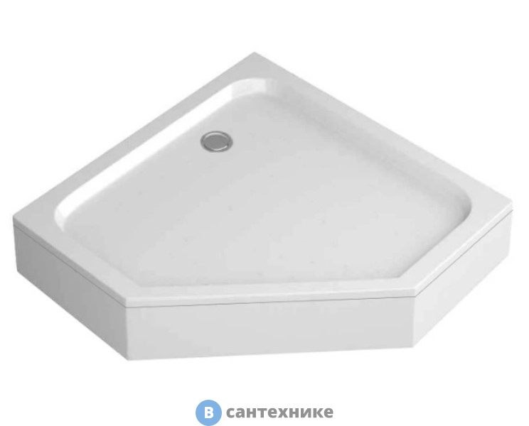 Душевой поддон Niagara NG-90-90D RUS (90*90*17) трапеция, низкий