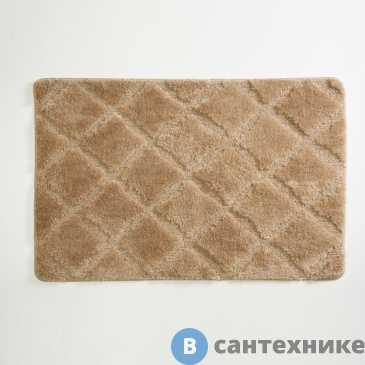 картинка Коврик WasserKRAFT Lippe BM-6514 Champagne Beige для ванной комнаты