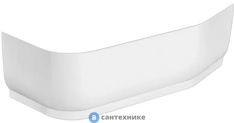 Панель фронтальная VagnerPlast SELENA 147 L BIANCO + крепеж 10 (VPPP15007FL3-04)