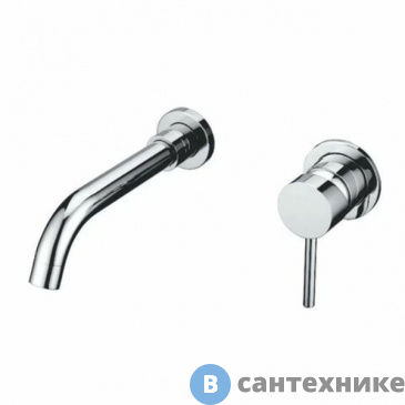 картинка Смеситель Orange Karl M05-722cr однозахватный для раковины скрытого монтажа с внутренней частью