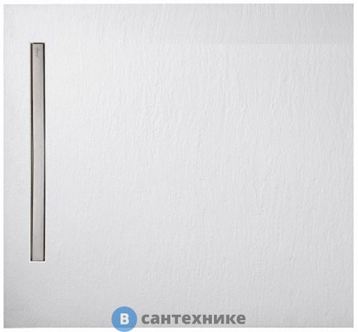 Душевой поддон Jacob Delafon SURFACE E62624-SS2 квадратный /90х90х3/ (белый гипс)