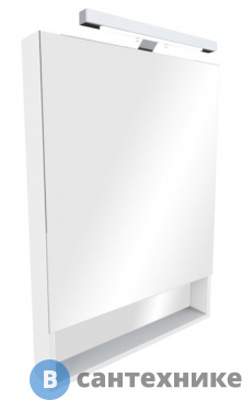 картинка Зеркальный шкаф Roca GAP ZRU9302748 белый (60х12,9х85)