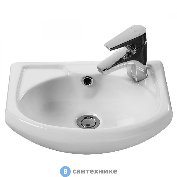 Умывальник Santek Азов 40 см мебельный белый  с/о (1WH110254)