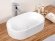 Раковина BelBagno BB1048 накладная, овальная 550x350x140
