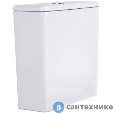 картинка Бачок напольного унитаза SinteSi SRB-30 белый в комплекте с арматурой (SIN-SRB-30)