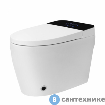 картинка Унитаз-биде ABBER Bequem AC1116S электронный, приставной белый