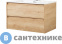 картинка Тумба BelBagno KRAFT 100 со столешницей и накладной раковиной подвесная, kraft100rnn-kepmgl-1346-set