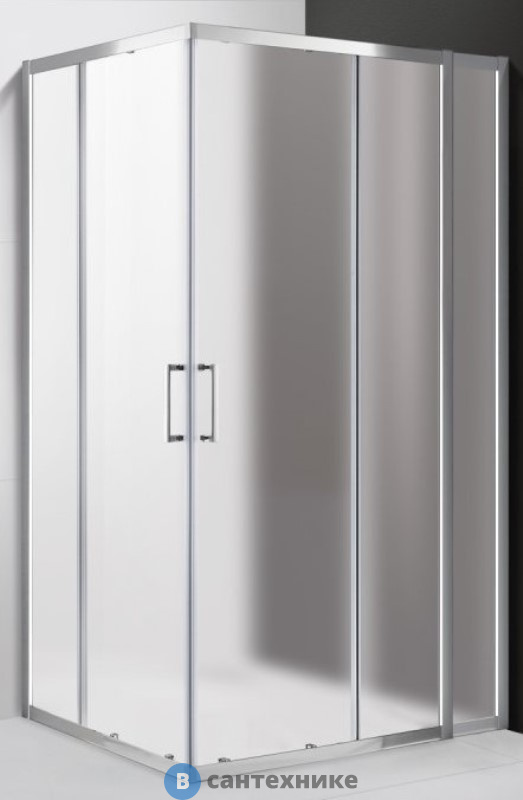 Душевой уголок Cezares MOLVENO-AH-21-90+20-P-Cr без поддона