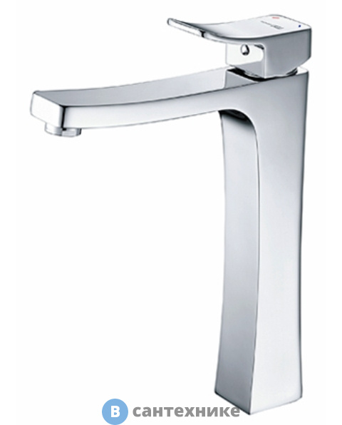 Смеситель WasserKRAFT Aller 1063H для раковины латунь, хромоникелевое покрытие