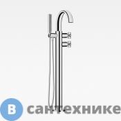 Смеситель Armani Roca Baia термостат для ванны, напольный с руч. душем и шлангом 1,7м, хром (7.5A27.7.6C0.0)
