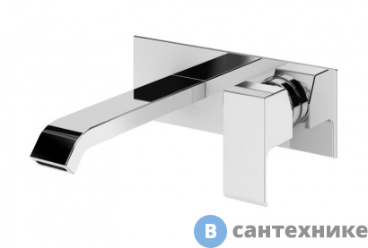 картинка Смеситель Cezares PORTA-BLI-01-W0 для раковины однорычажный, без донного клапана, хром