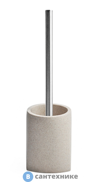 Щетка для унитаза WasserKRAFT Ohre K-37727 полирезин, нержавеющая сталь