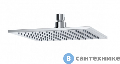 картинка Верхний душ Kludi 6442005-00 A-QA квадратный, плоский, 200 мм