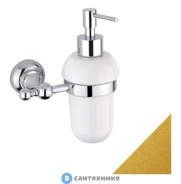 Диспенсер Cezares APHRODITE-SOIS-03/24-M для мыла подвесной, золото