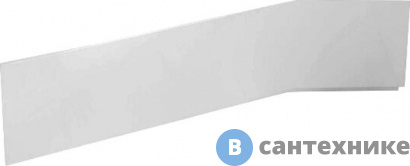 картинка Передняя панель для ванны Ravak BE HAPPY II 160 P белая (CZ97100A00)