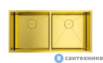 картинка Кухонная мойка OMOIKIRI Taki 86-2-U/IF-LG (4993792)