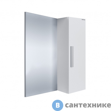 картинка Шкаф-зеркало Grossman НЕО-60 см универсал. в краске, белый (206022-1K)