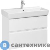 Тумба под раковину Roca OLETA 76 A857640806 подвесная, белый глянец