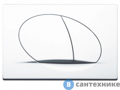 картинка Клавиша смыва Pestan PLAY белая (40006357)